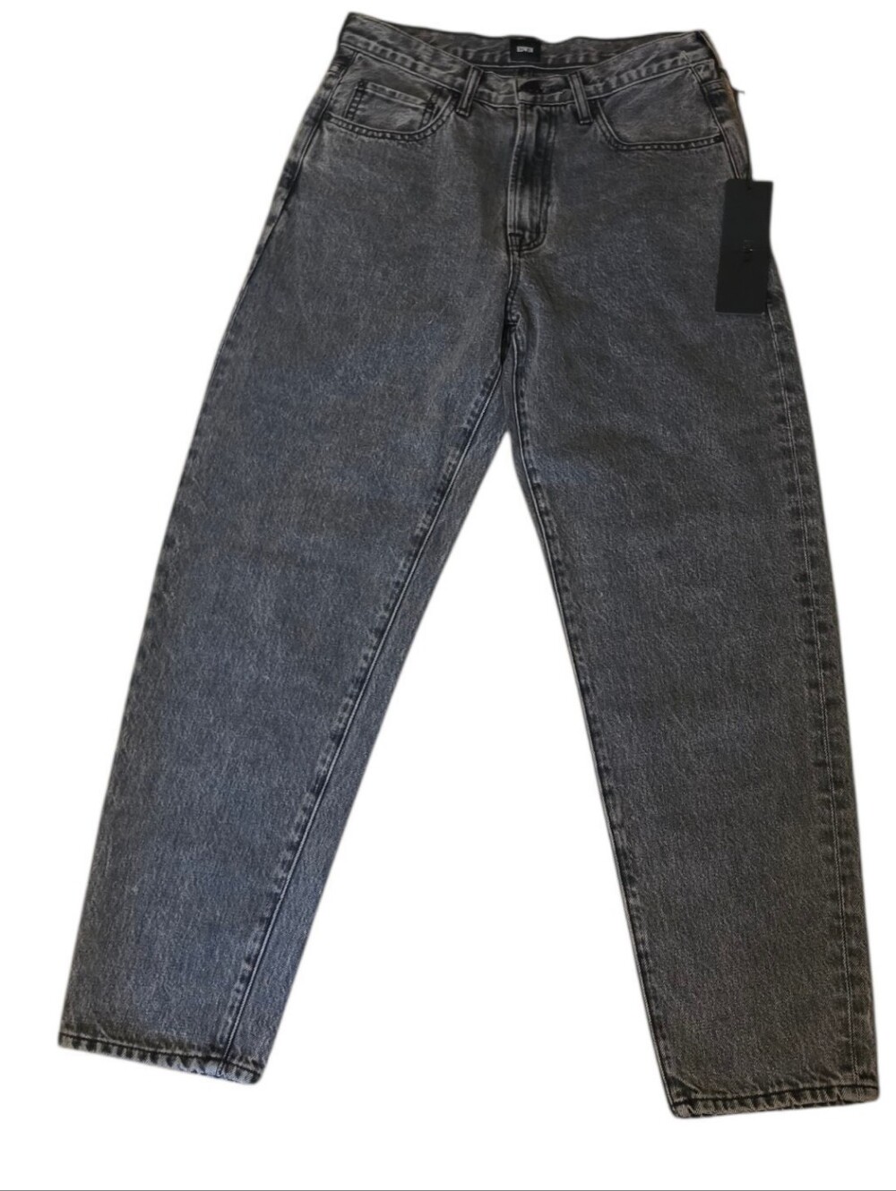 Edwin Charcoal Grey Straight-Leg Jeans - 26